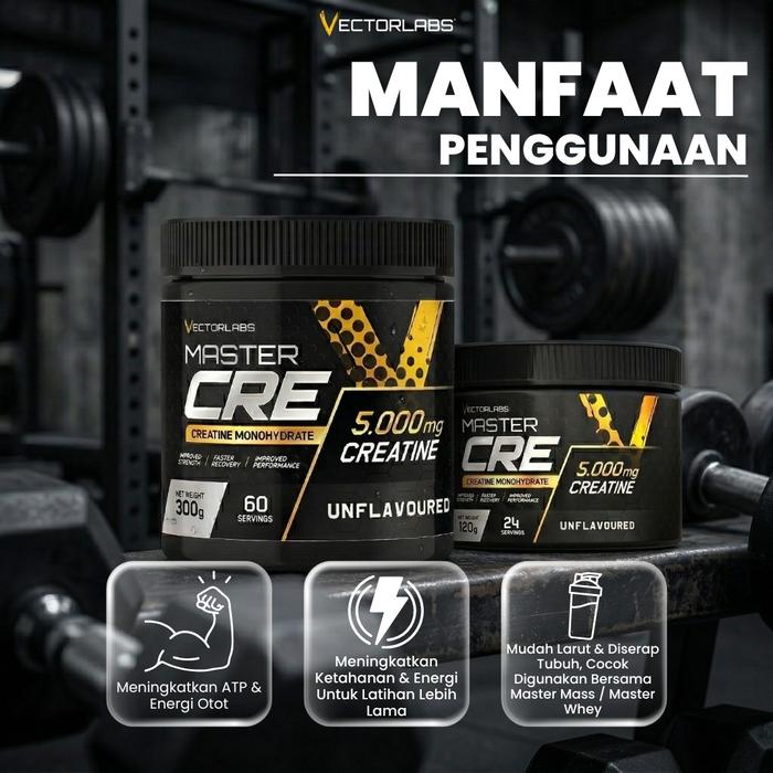[NEW FORMULA] Master Cre 120gr 24 Servings View