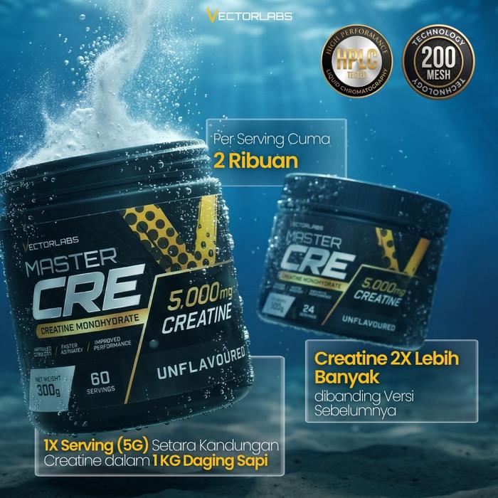 [NEW FORMULA] Master Cre HPLC Test 300gr 60 Servings View