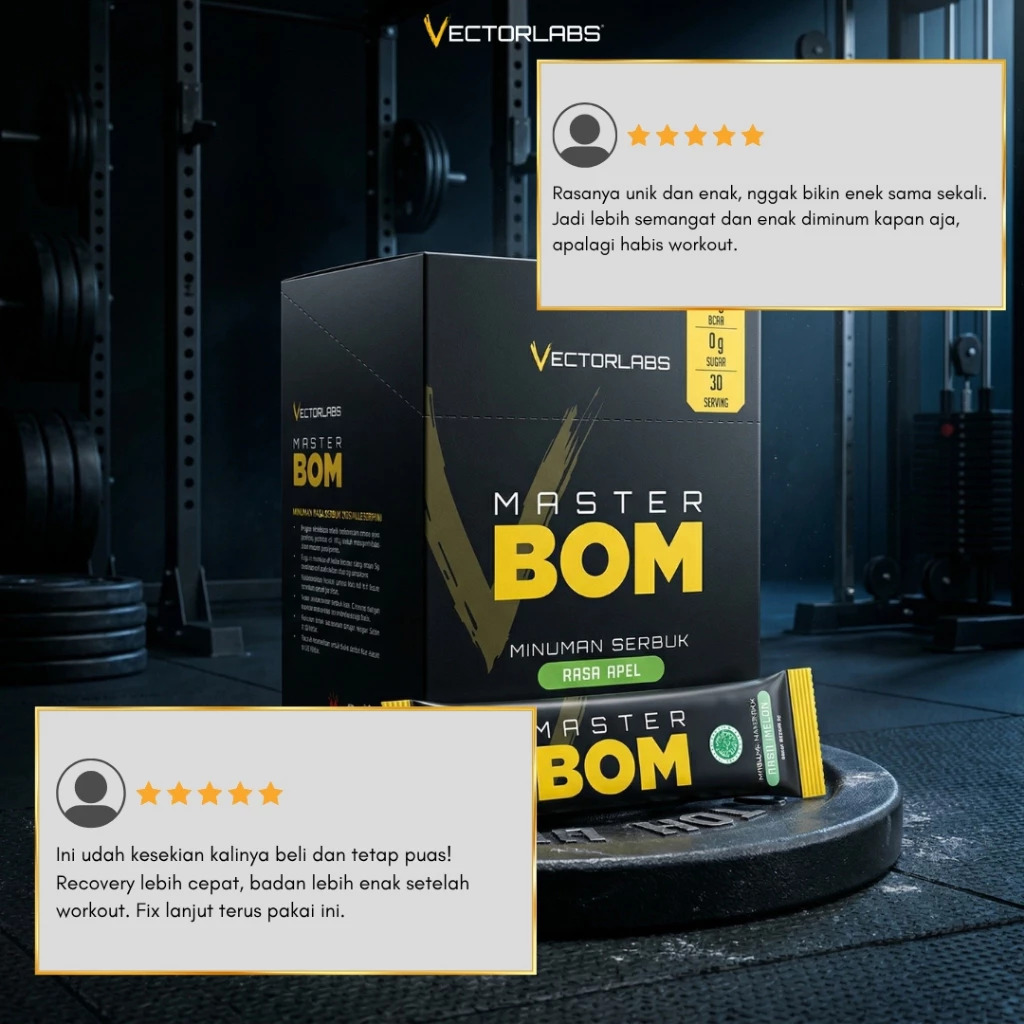 MASTER BOM BCAA 30 Sachet View